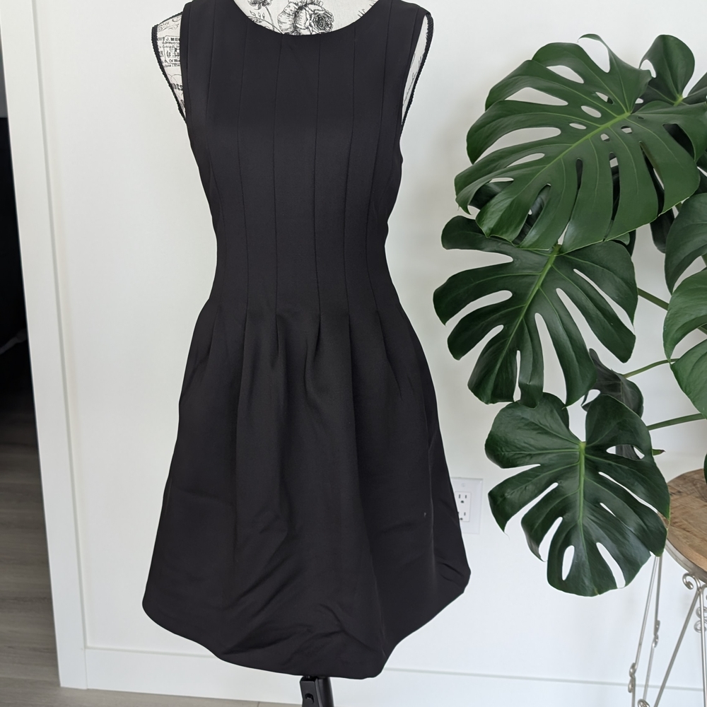 Elegant Black Sleeveless Dress